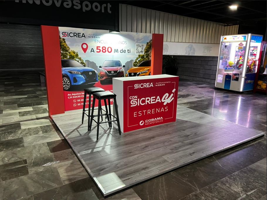 Stand Sicrea 2 reel